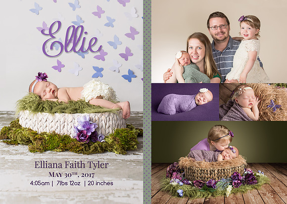 Ellie birth announcment